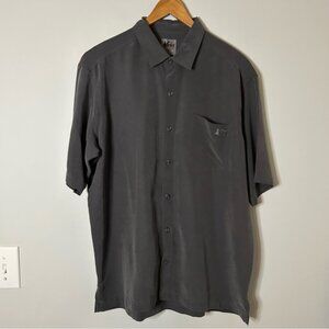 REI Men’s Dark Grey Button Down Shirt